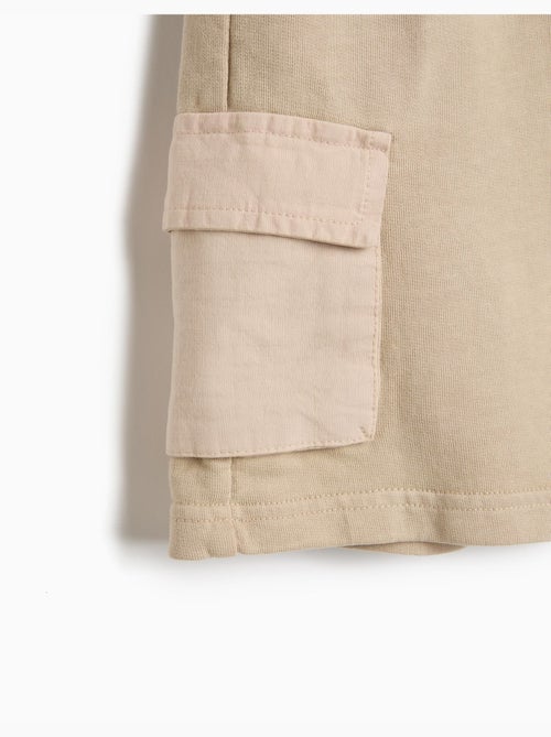 Pantaloncini cargo in pile, mo fashion - Kiabi Pantaloncini cargo in pile, mo fashion - Kiabi