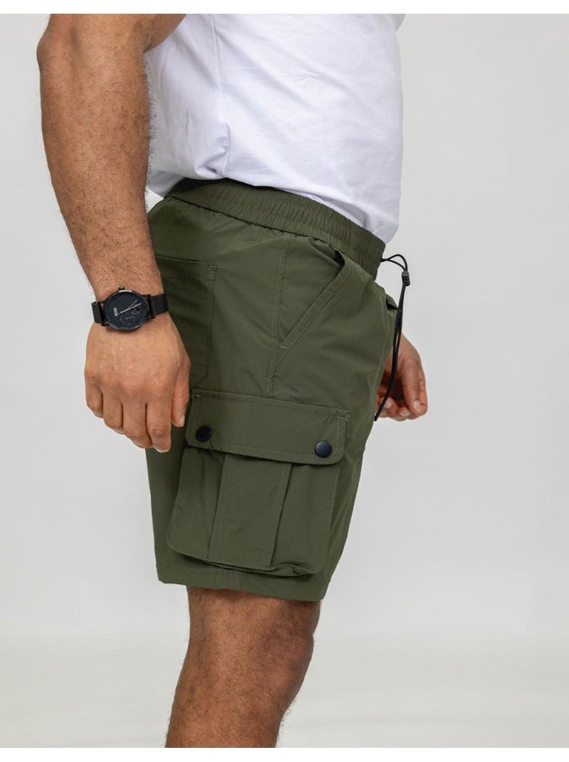 Pantaloncini cargo Kebello Verde - Kiabi