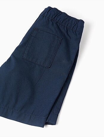 Pantaloncini chino midi in popeline