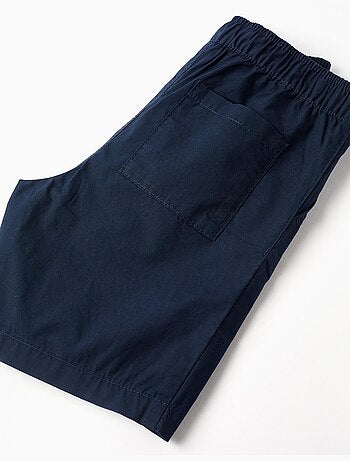 Pantaloncini chino midi in popeline