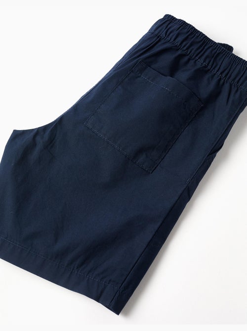 Pantaloncini chino midi in popeline - Kiabi