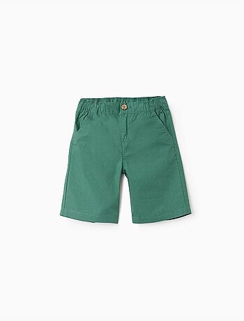 Pantaloncini chino midi in popeline
