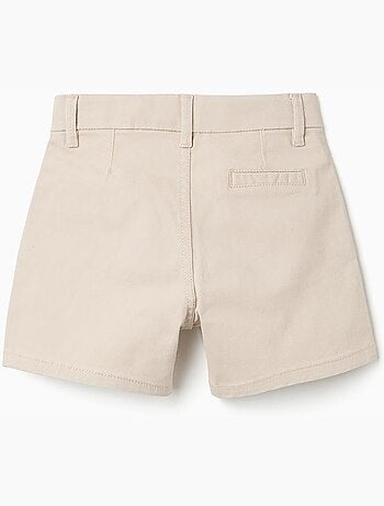 Pantaloncini chino midi in twill con tasche