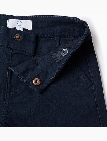 Pantaloncini chino midi in twill con tasche