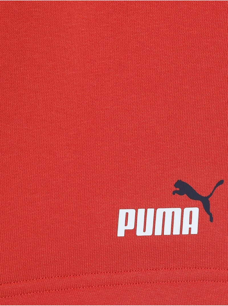Pantaloncini con elastico in vita - Puma Rosso - Kiabi