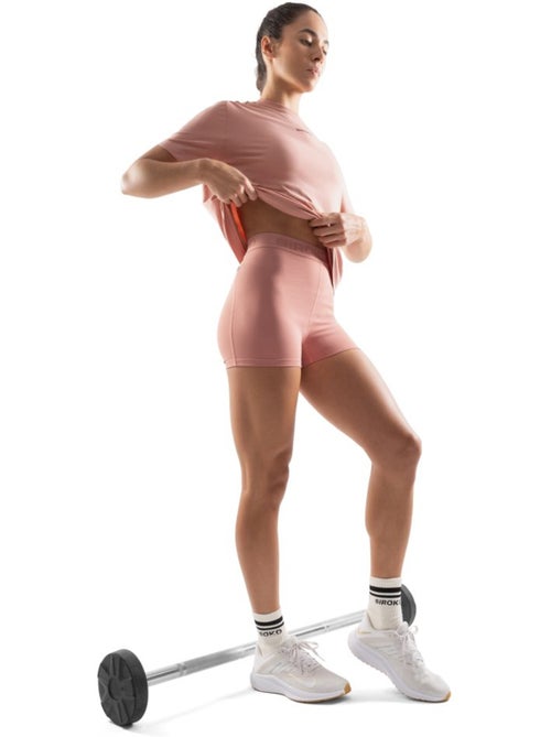 Pantaloncini corti aderenti da allenamento da donna fitness donna hutt - Kiabi Pantaloncini corti aderenti da allenamento da donna fitness donna hutt - Kiabi