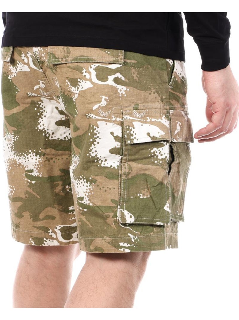 Pantaloncini Corti da Uomo Kaporal Verde kaki chiaro - Kiabi