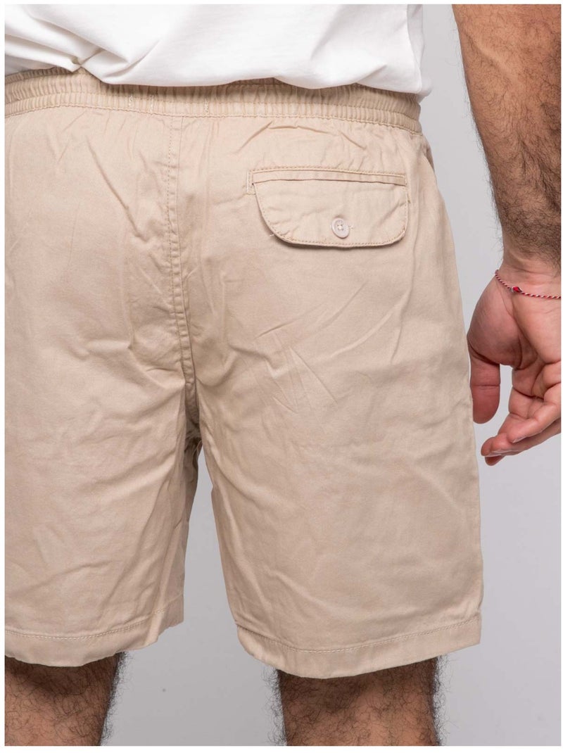 Pantaloncini cotone CASSIS Beige - Kiabi