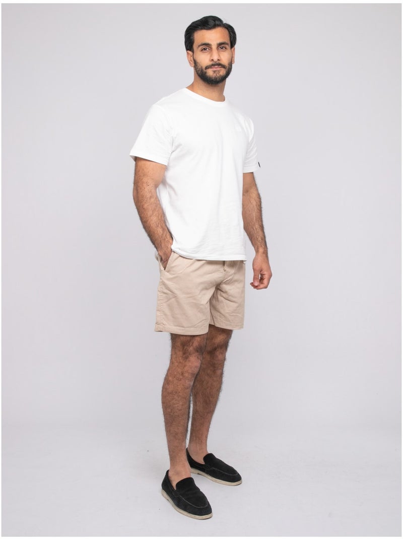 Pantaloncini cotone CASSIS Beige - Kiabi