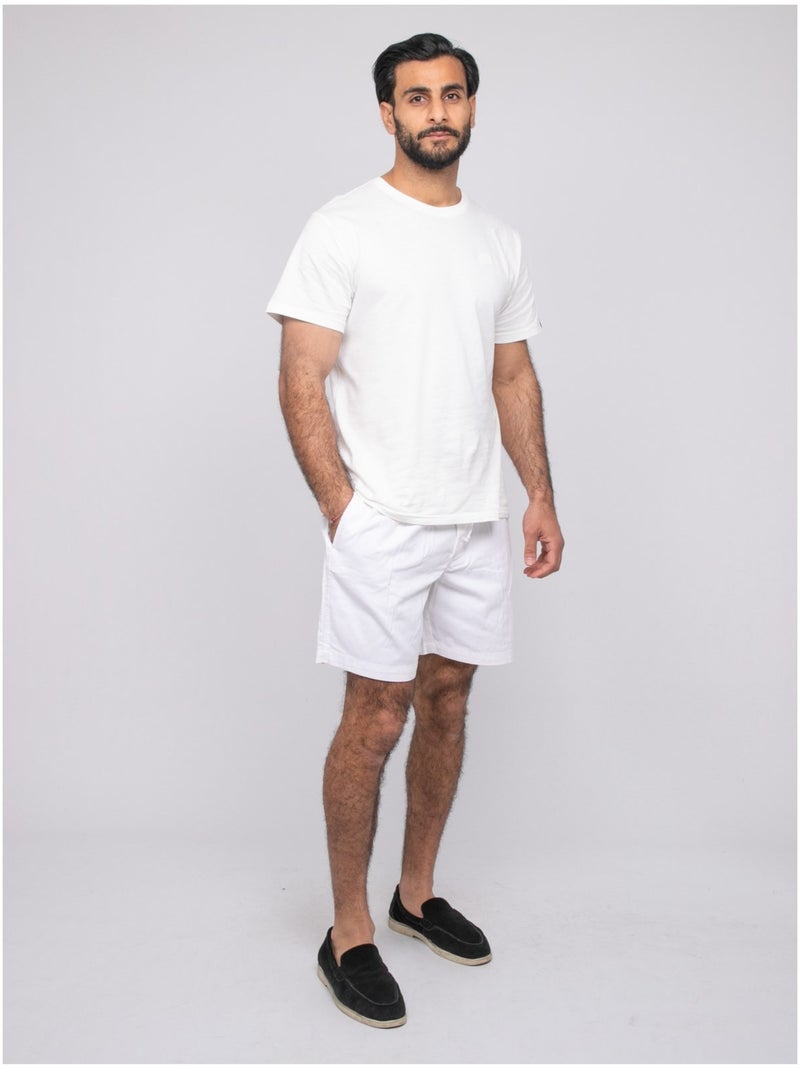 Pantaloncini cotone CASSIS Bianco - Kiabi