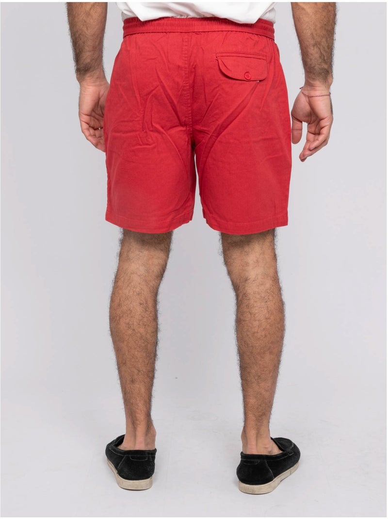 Pantaloncini cotone CASSIS Rosso - Kiabi