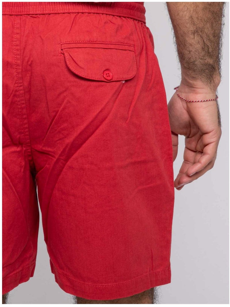 Pantaloncini cotone CASSIS Rosso - Kiabi