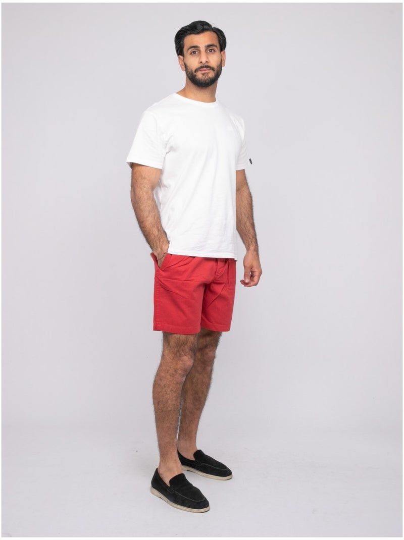Pantaloncini cotone CASSIS Rosso - Kiabi