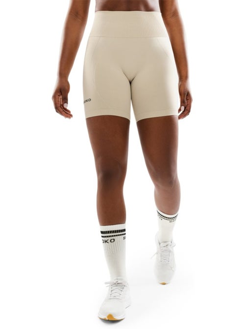 Pantaloncini da allenamento senza cuciture da donna fitness donna dynamic - Kiabi Pantaloncini da allenamento senza cuciture da donna fitness donna dynamic - Kiabi
