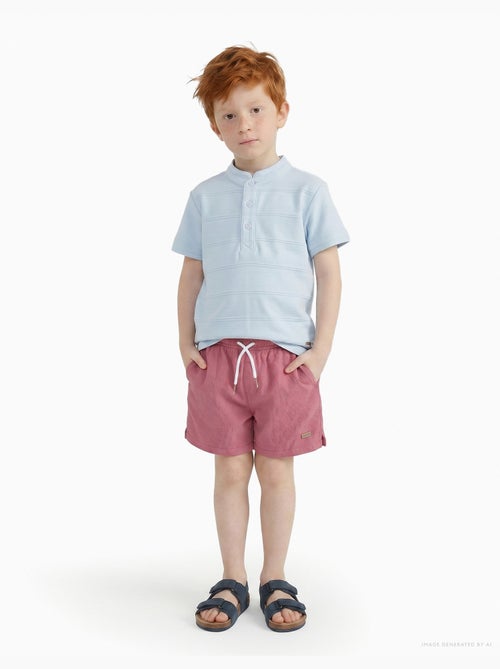 Pantaloncini da bagno con coulisse e tasca - Kiabi