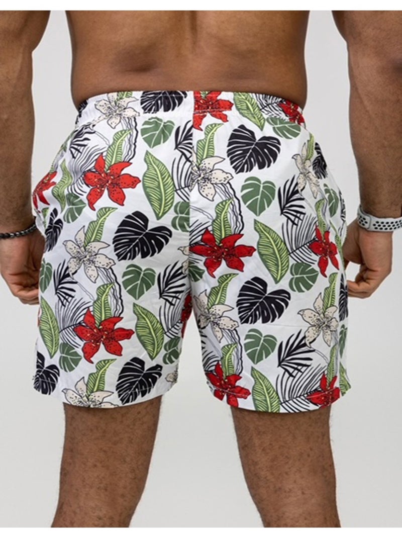 Pantaloncini da bagno Kebello Bianco - Kiabi