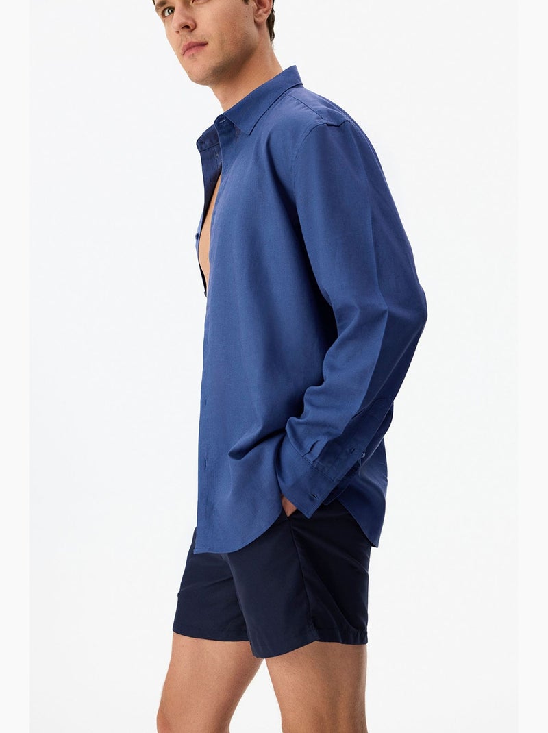 Pantaloncini da bagno sea uomo penti Blu marino - Kiabi