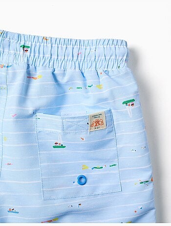 Pantaloncini da bagno stampati Carolina Celas x Zippy