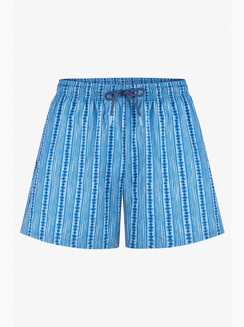 Pantaloncini da bagno surf uomo penti Blu - Kiabi