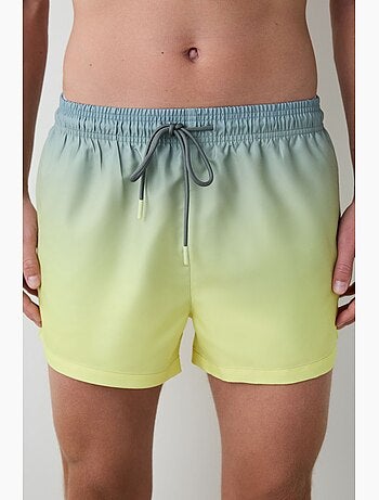 Pantaloncini da bagno uomo a righe sfumate penti