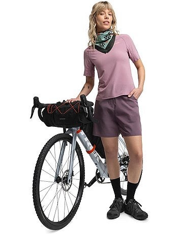 Pantaloncini da bikepacking da donna ciclismo donna turf