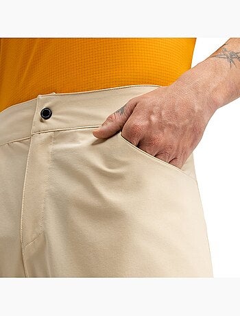 Pantaloncini da bikepacking da uomo ciclismo uomo daytrip camel