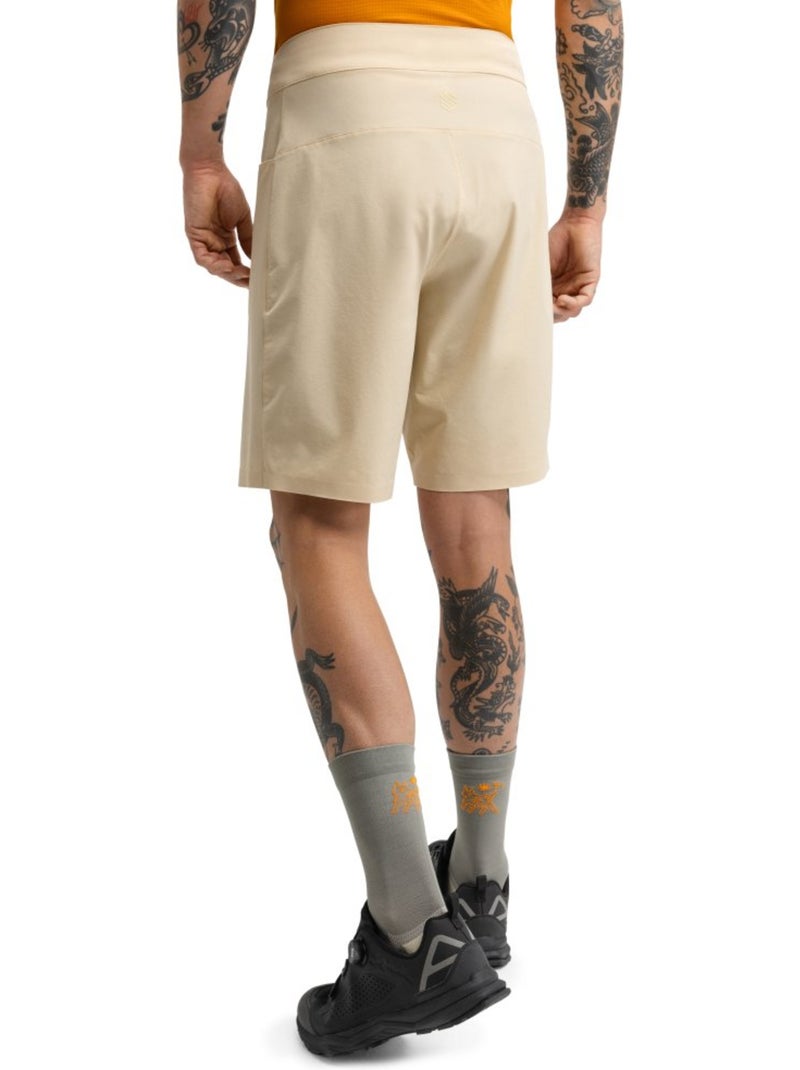 Pantaloncini da bikepacking da uomo ciclismo uomo daytrip camel Beige - Kiabi