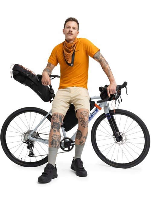 Pantaloncini da bikepacking da uomo ciclismo uomo daytrip camel - Kiabi Pantaloncini da bikepacking da uomo ciclismo uomo daytrip camel - Kiabi