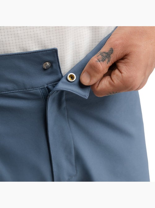 Pantaloncini da bikepacking da uomo ciclismo uomo daytrip indigo - Kiabi