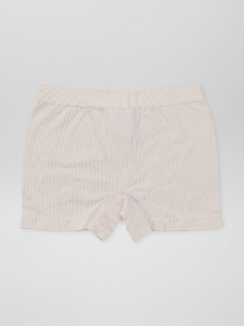 Pantaloncini da ciclista a coste ROSA - Kiabi