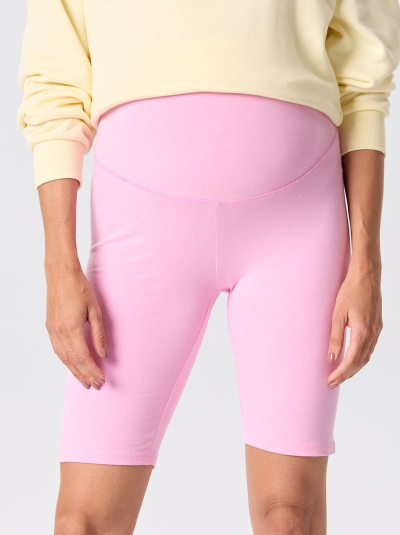 Pantaloncini da ciclista premaman Rosa - Kiabi