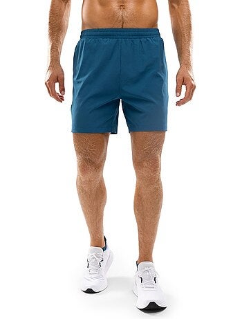 Pantaloncini da corsa 2 in 1 da uomo fitness uomo admix