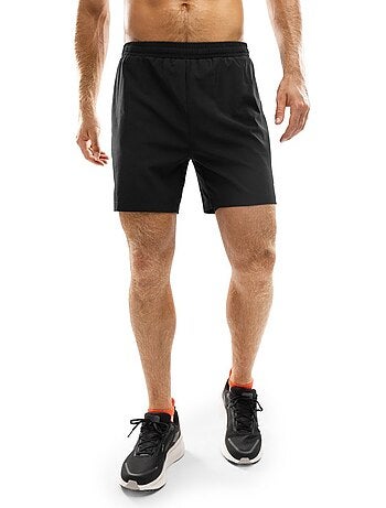 Pantaloncini da corsa 2 in 1 da uomo fitness uomo admix