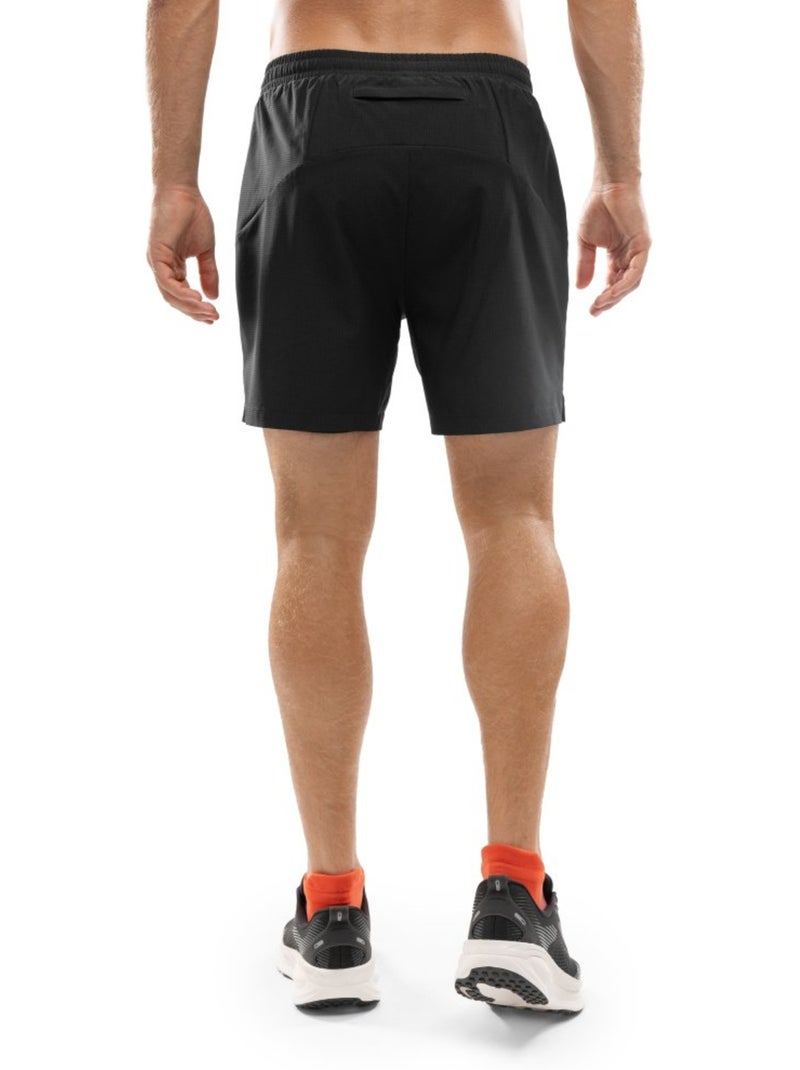 Pantaloncini da corsa 2 in 1 da uomo fitness uomo admix Nero - Kiabi