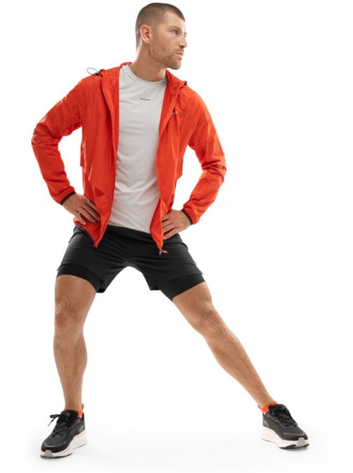 Pantaloncini da corsa 2 in 1 da uomo fitness uomo admix - Kiabi