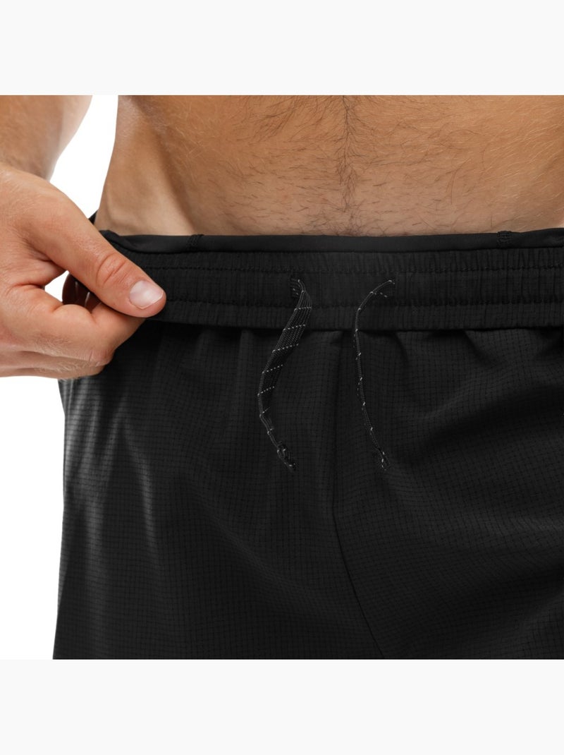 Pantaloncini da corsa 2 in 1 da uomo fitness uomo admix Nero - Kiabi