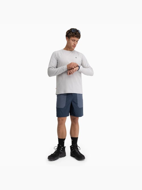 Pantaloncini da escursionismo idrorepellenti da uomo escursionismo uomo range bl - Kiabi