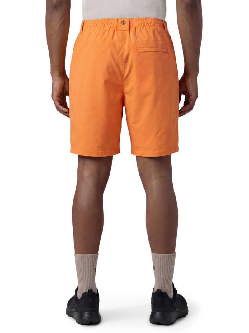 Pantaloncini da escursionismo idrorepellenti da uomo escursionismo uomo range or Arancione - Kiabi