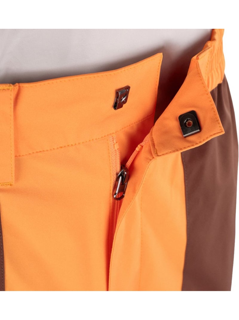 Pantaloncini da escursionismo idrorepellenti da uomo escursionismo uomo range or Arancione - Kiabi
