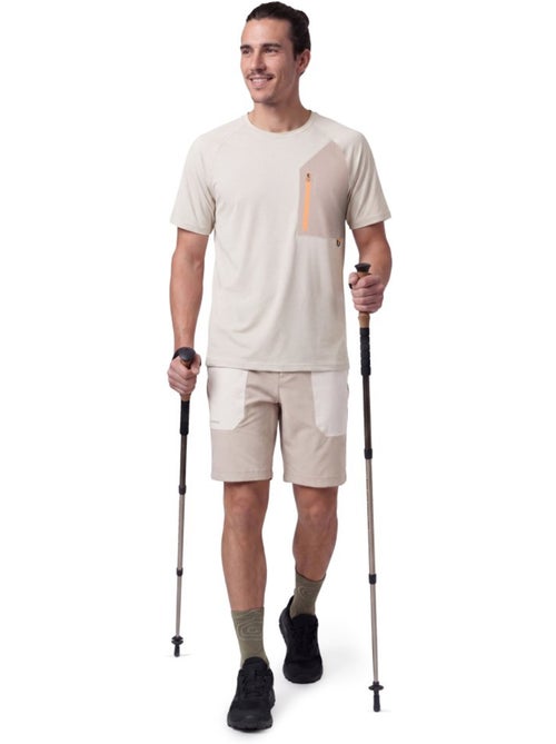 Pantaloncini da escursionismo idrorepellenti da uomo escursionismo uomo range sa - Kiabi