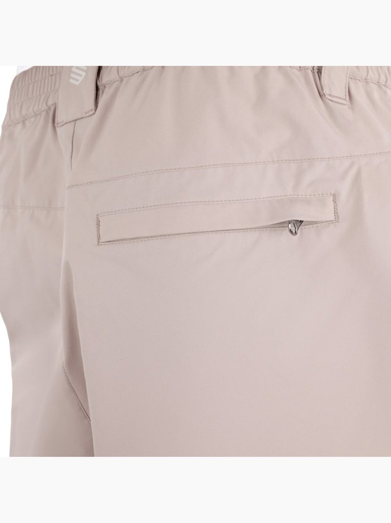 Pantaloncini da escursionismo idrorepellenti da uomo escursionismo uomo range sa Beige - Kiabi