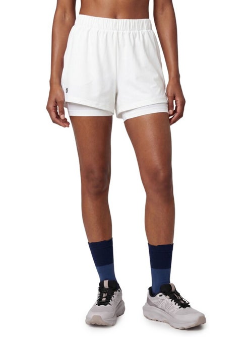 Pantaloncini da trail running 2 in 1 da donna escursionismo donna araroa-w - Kiabi Pantaloncini da trail running 2 in 1 da donna escursionismo donna araroa-w - Kiabi