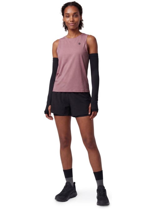 Pantaloncini da trail running 2 in 1 da donna escursionismo donna araroa-w - Kiabi Pantaloncini da trail running 2 in 1 da donna escursionismo donna araroa-w - Kiabi
