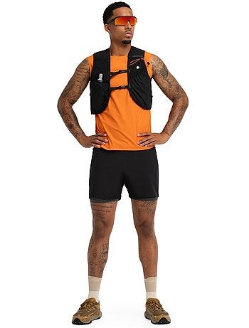 Pantaloncini da trail running 2 in 1 da uomo escursionismo uomo overland