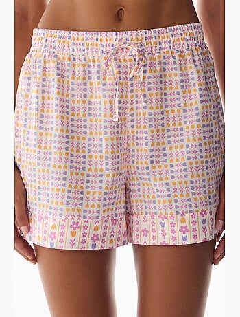 Pantaloncini del pigiama con stampa floreale penti