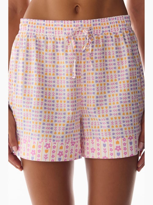 Pantaloncini del pigiama con stampa floreale penti - Kiabi