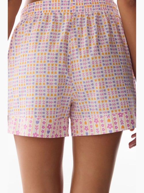 Pantaloncini del pigiama con stampa floreale penti - Kiabi