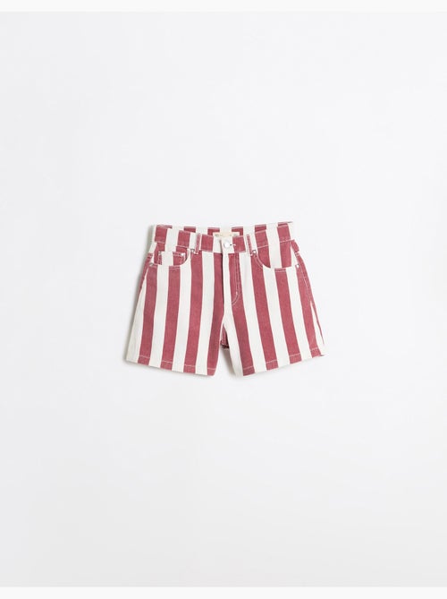 Pantaloncini di jeans a righe, mo fashion - Kiabi