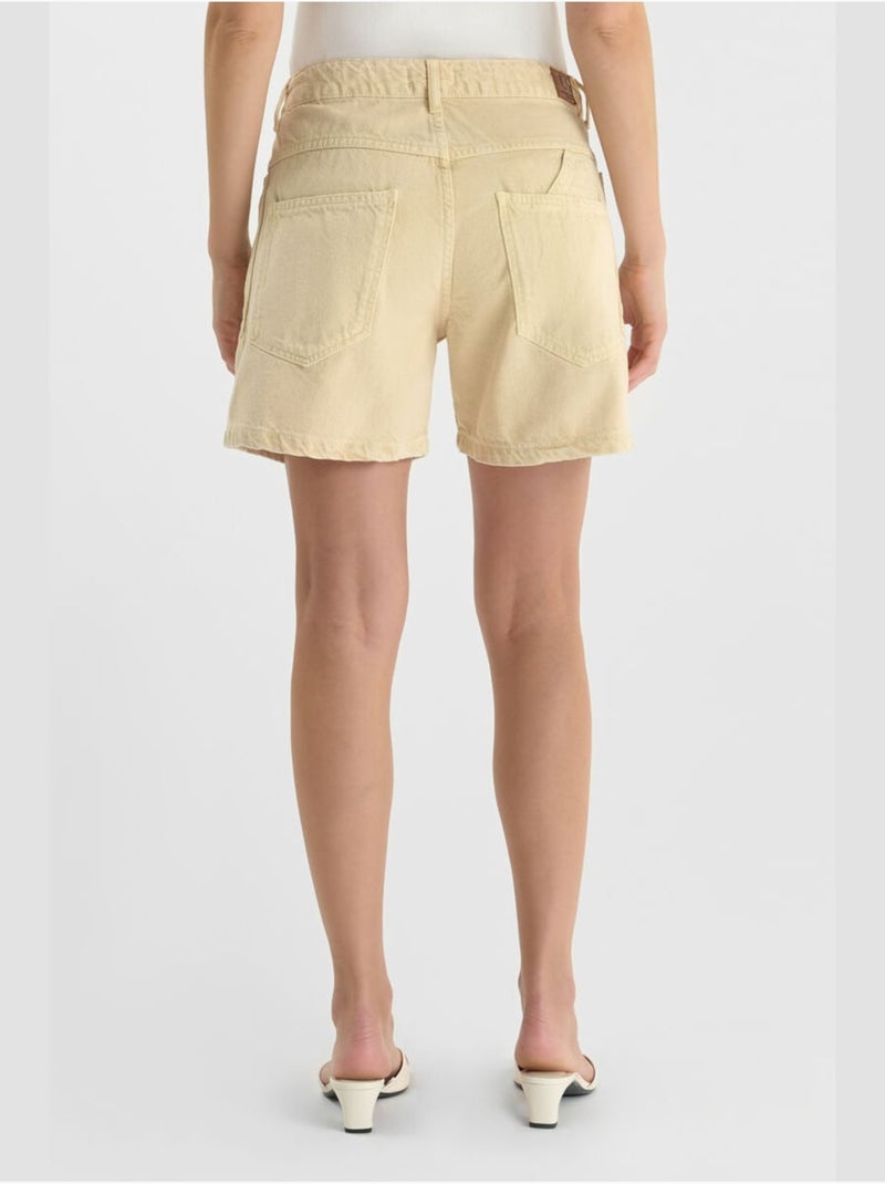 Pantaloncini di jeans MADO Giallo - Kiabi