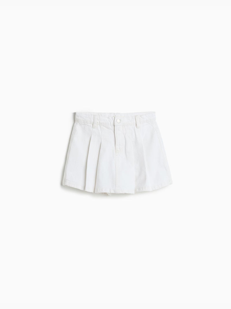 Pantaloncini di jeans, MO Fashion Bianco - Kiabi